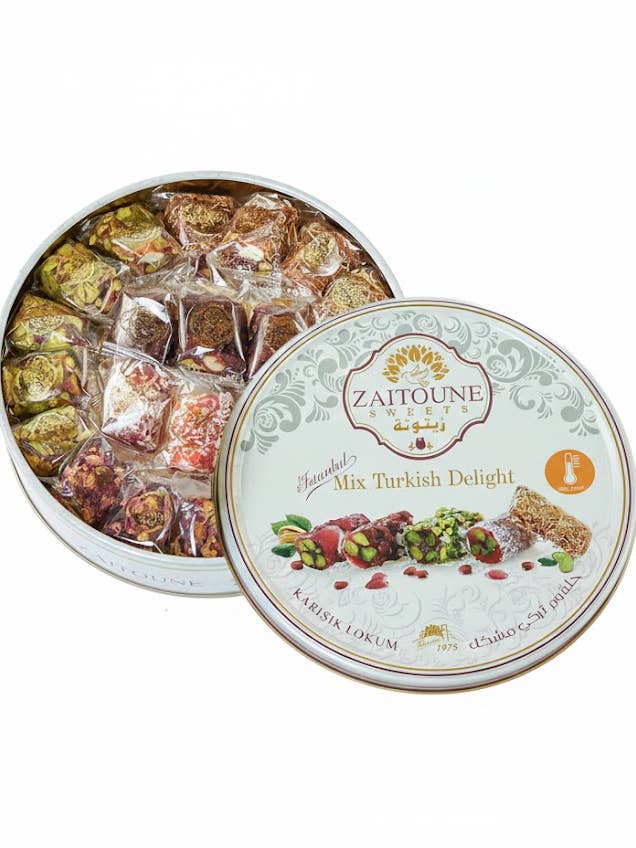 Zaitoune Turkish Delight Lokum Mix Halal Authentic Candy for wholesale by Aladdin