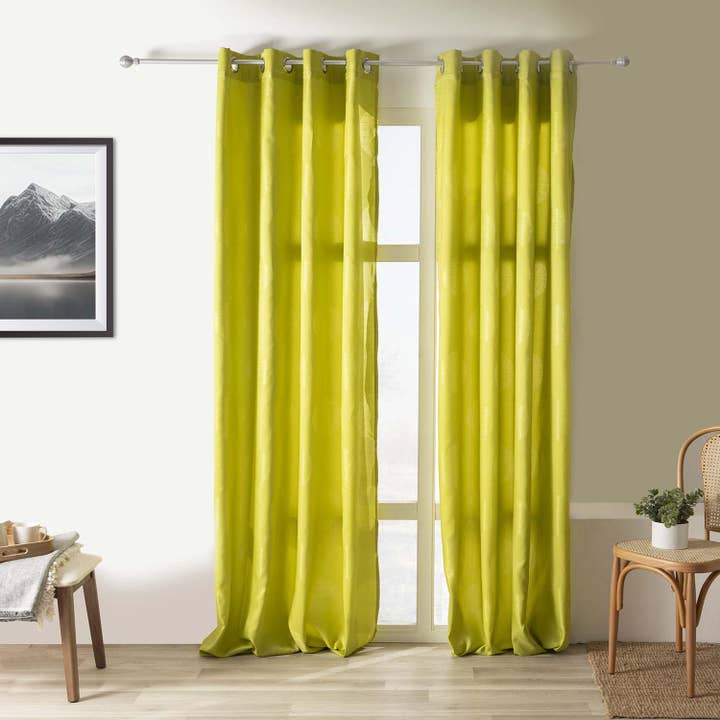 Rideau Fandy Kiwi pour la vente par Llar Textil