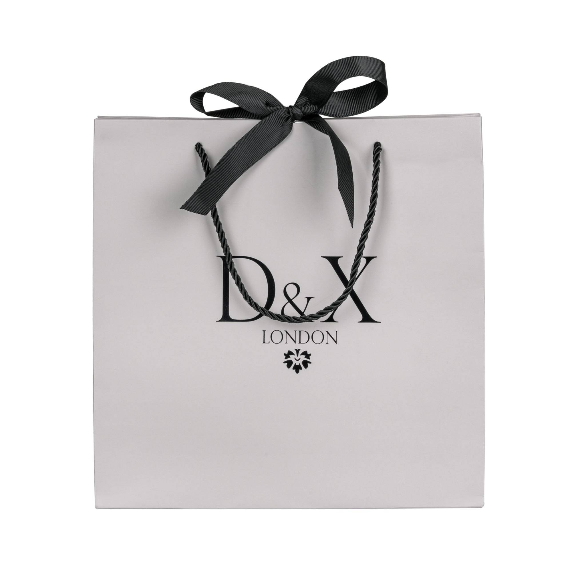 D&X Ltd - Wholesale Gift Bag - D&X Large Grey Gift Bag Packaging - individually sold2