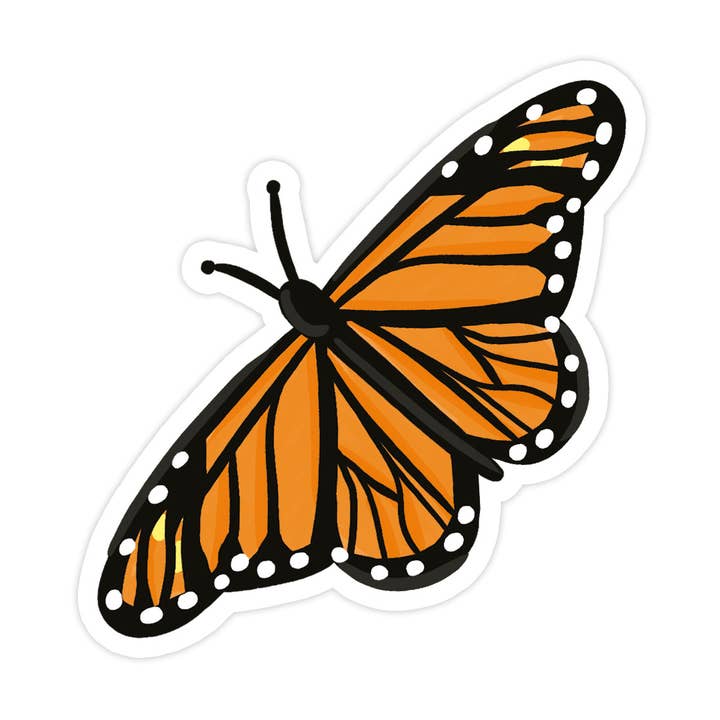 Autocolante em Vinil Borboleta - Perfeito para o Cesto de Páscoa por atacado de Bloomwolf Studio