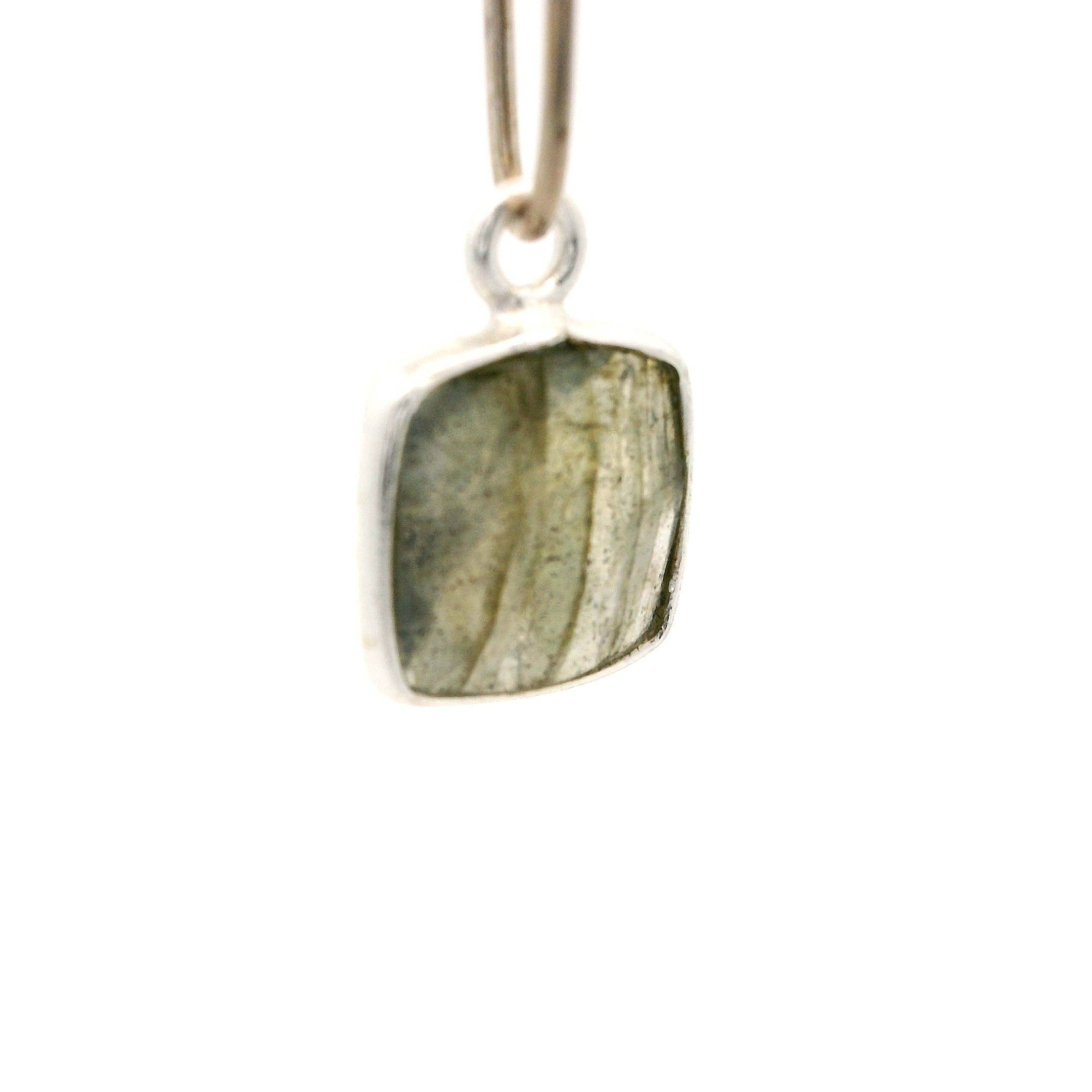 Purity Beads - Wholesale Individual Charm/Pendant - 8mm Cushion Gemstone Pendants – 1-Loop Charms | Sterling Silver & Gold Plated | Choose from 14 Gemstones | 10pcs Pack6