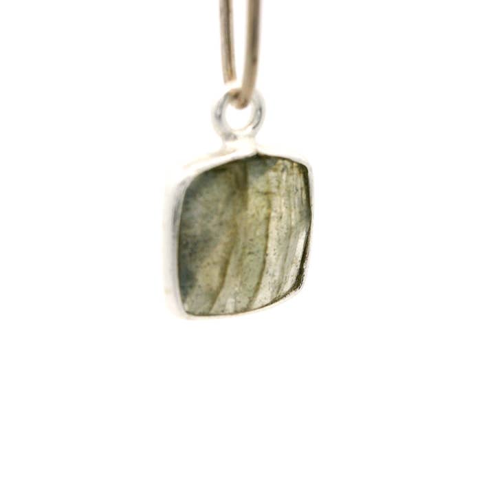 Purity Beads - Wholesale Individual Charm/Pendant - 8mm Cushion Gemstone Pendants – 1-Loop Charms | Sterling Silver & Gold Plated | Choose from 14 Gemstones | 10pcs Pack6