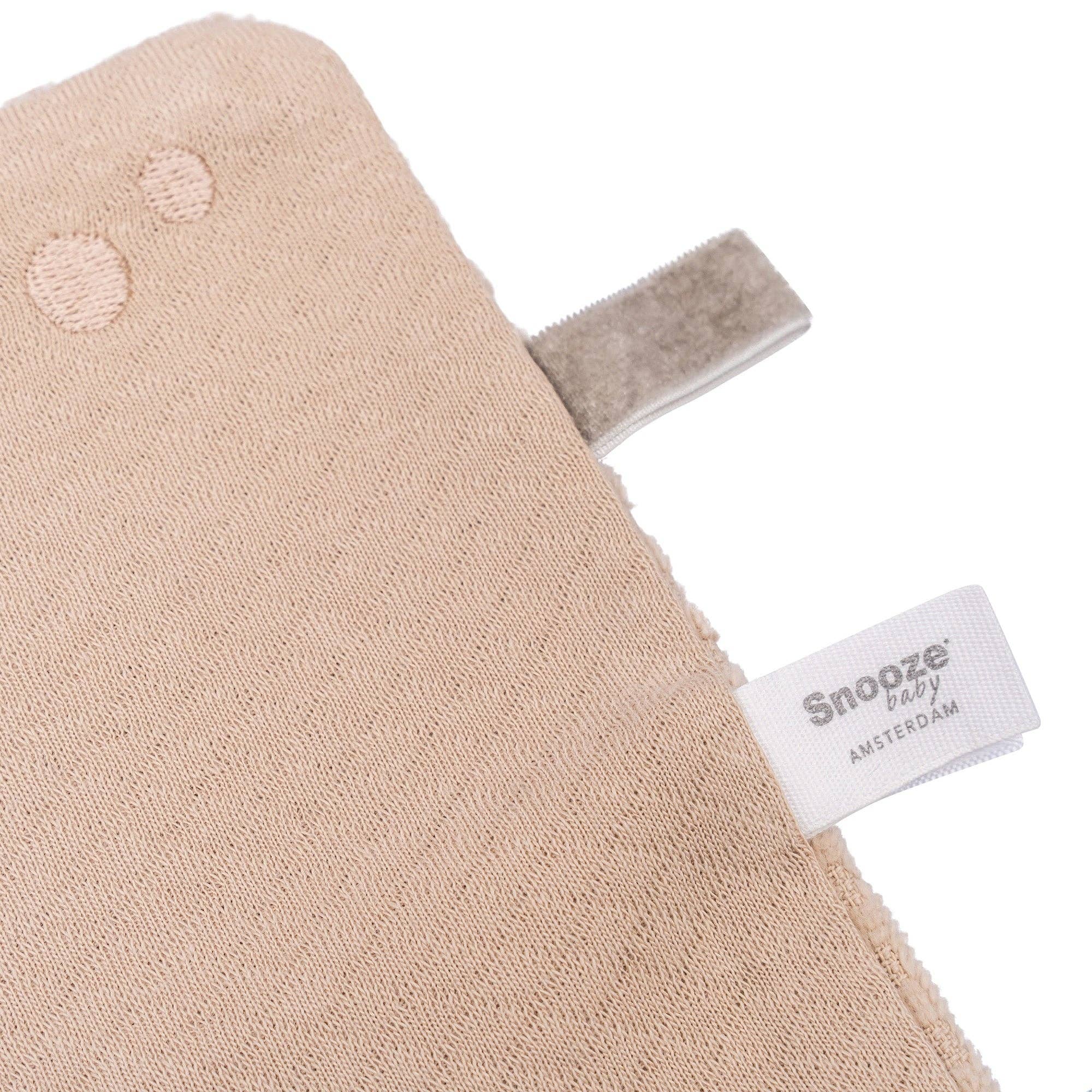 Snoozebaby - Wholesale Security/Cuddle Blanket - Baby - Cuddle cloth 25x25 cm Desert Sand2