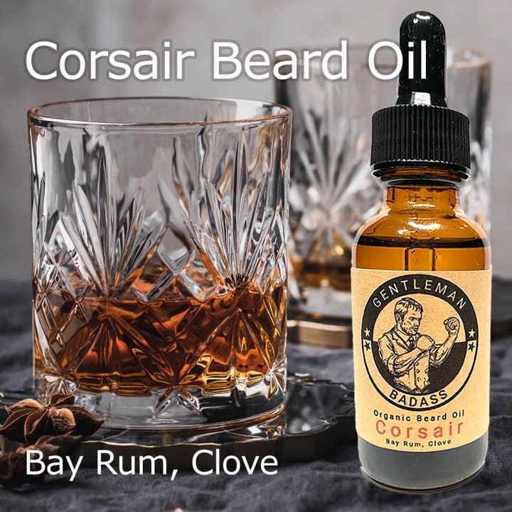 Corsair Beard Oil - 1 oz. for wholesale by Gentleman Badass