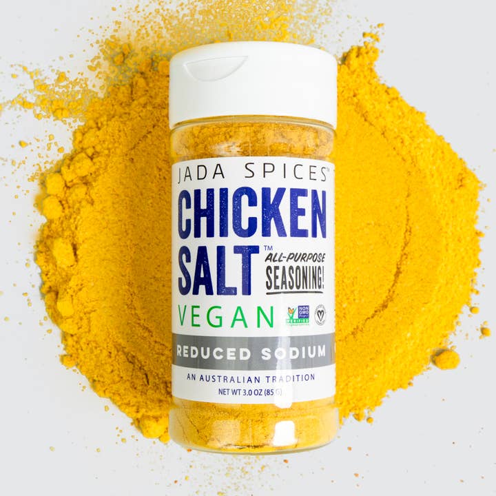 Sel de poulet végétalien - teneur réduite en sodium - Assaisonnement tout usage pour la vente par JADA SPICES