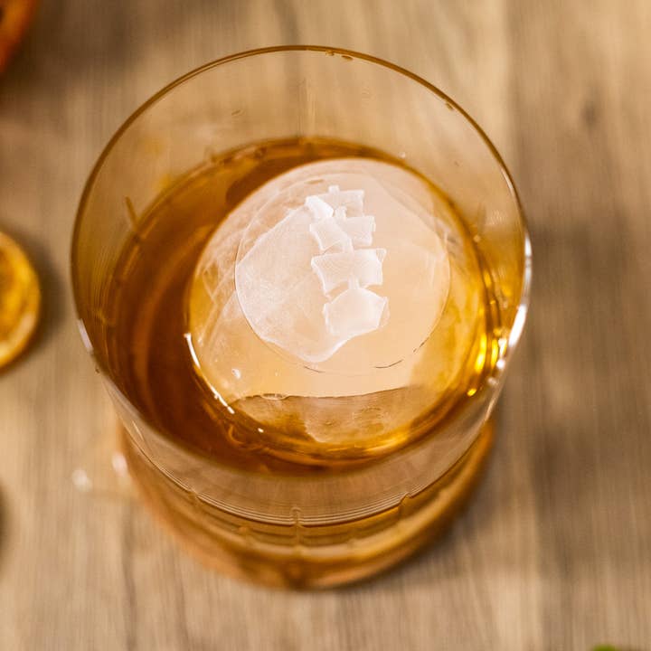 Siligrams - Wholesale Ice Tray/Mold - Customizable Whiskey Ice Sphere Mold, Great For Cocktails!1