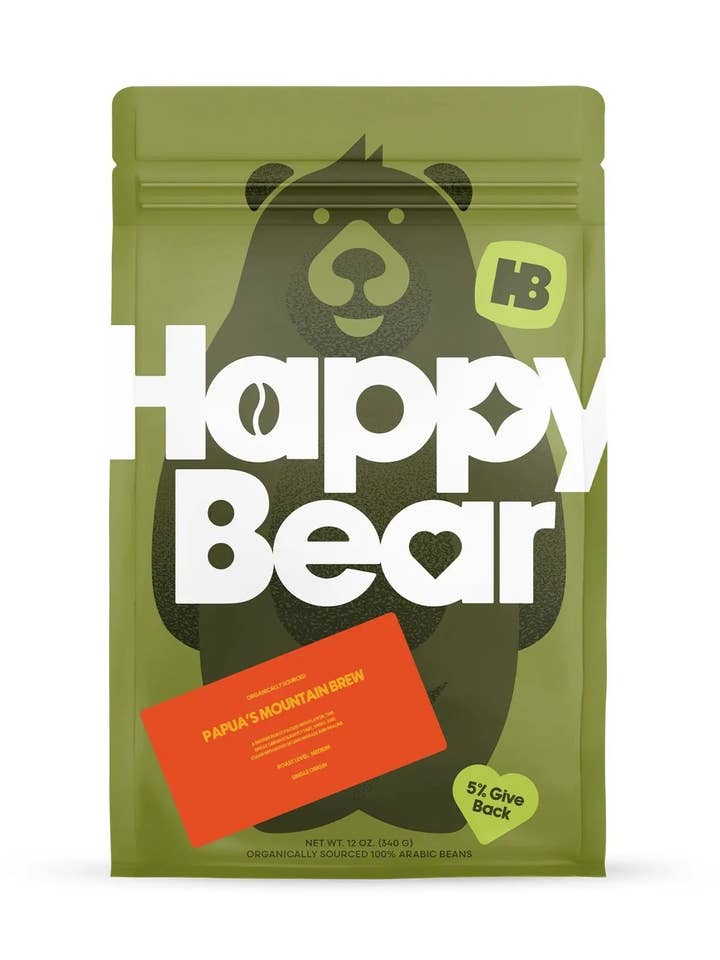 Bière de Montagne de Papouasie pour la vente par Happy Bear Coffee Company