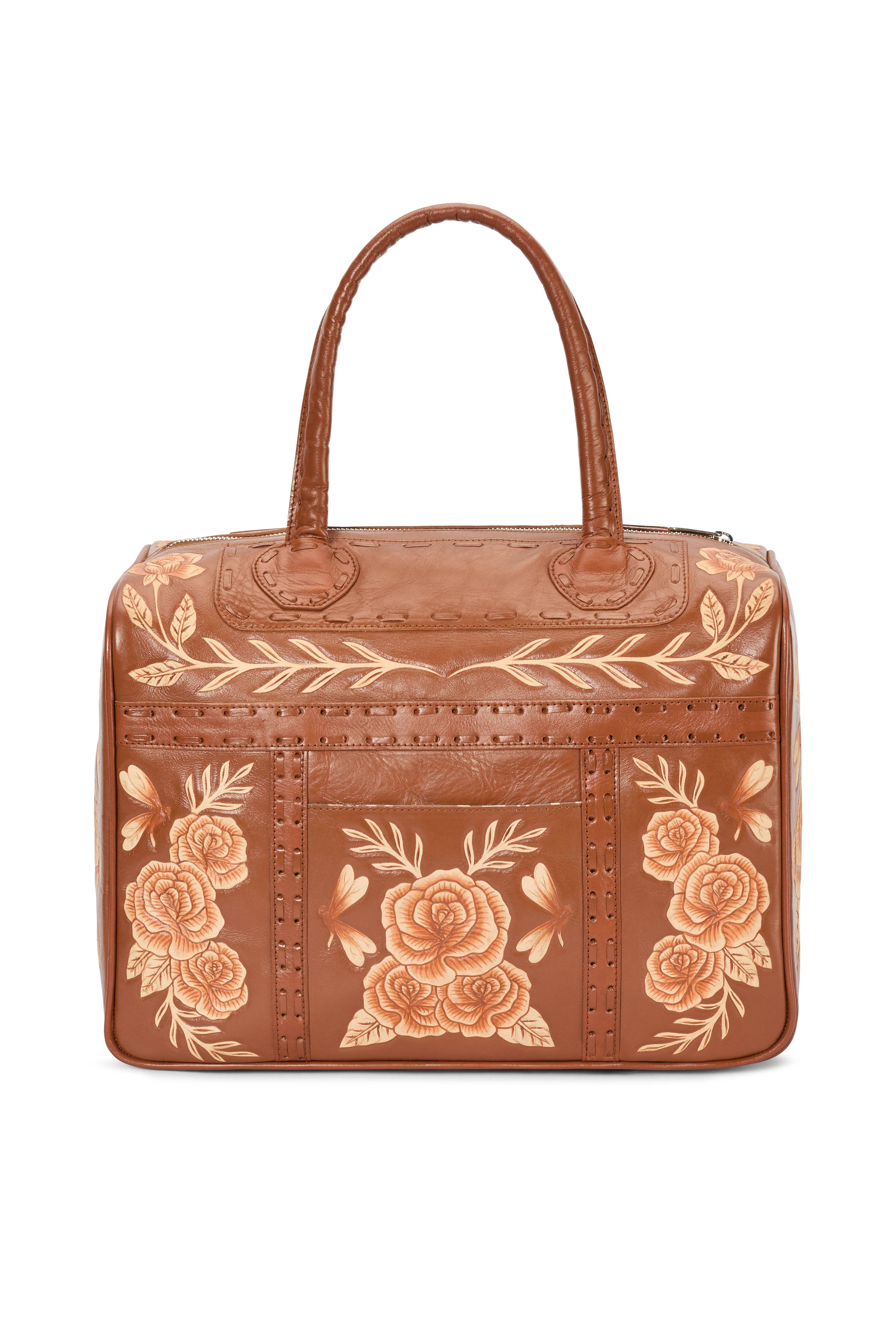 Mini Akaroa Overnight Bag Tobacco for wholesale on Faire2