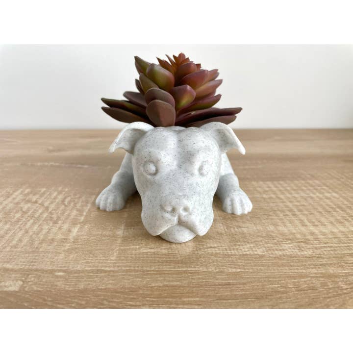 3DCustomPrintsUS – wholesale Planteringslåda – Amerikansk Pit Bull Terrier-kruka