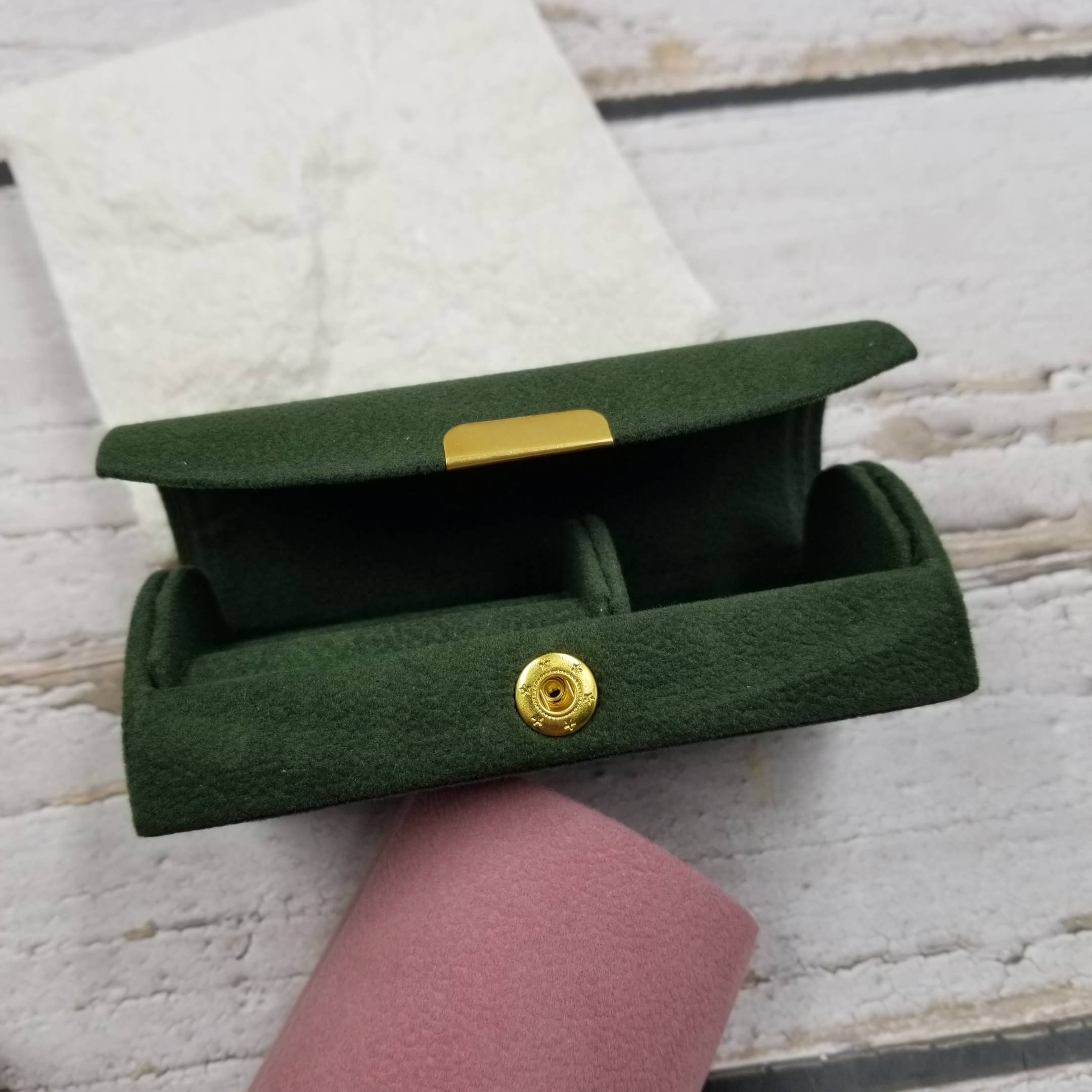 Treasure Wholesale – wholesale Jewellery box/organiser – Portable For Granular Velvet Jewelry Box5