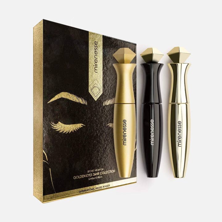 Golden Eyes 24 timer Mascara Mini Kit for engroshandel hos Mirenesse