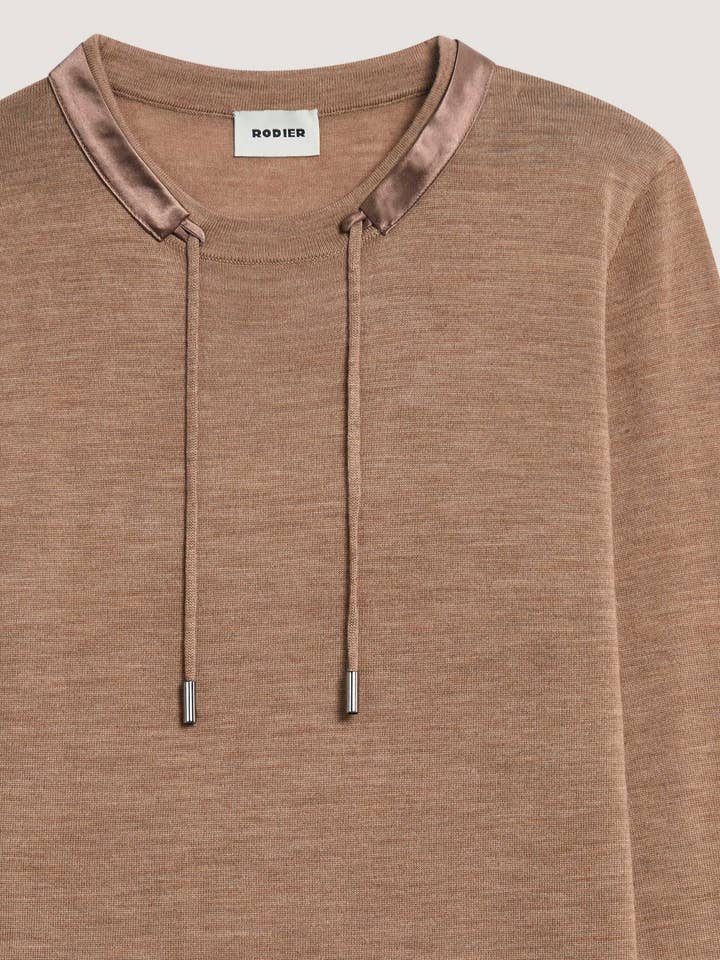 Rodier - Wholesale Knit Sweater - Women's - Merino wool crew neck sweater5