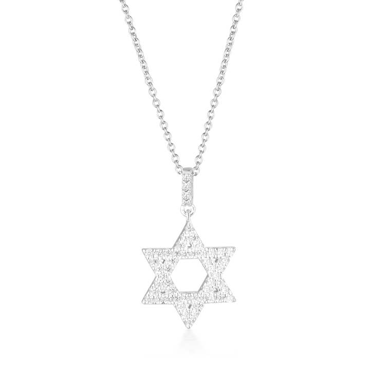 Georgini Rock Star Star of David Pendant Silver for wholesale by Georgini Jewellery