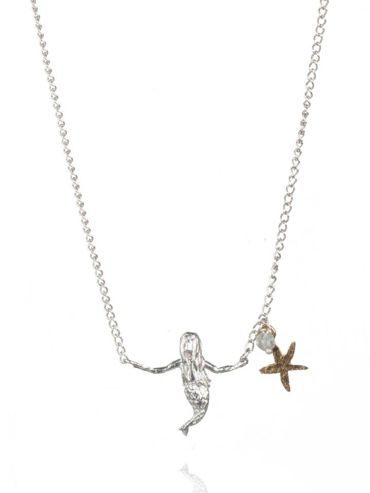 Mermaid Pendant for wholesale by Amanda Coleman Jewelry