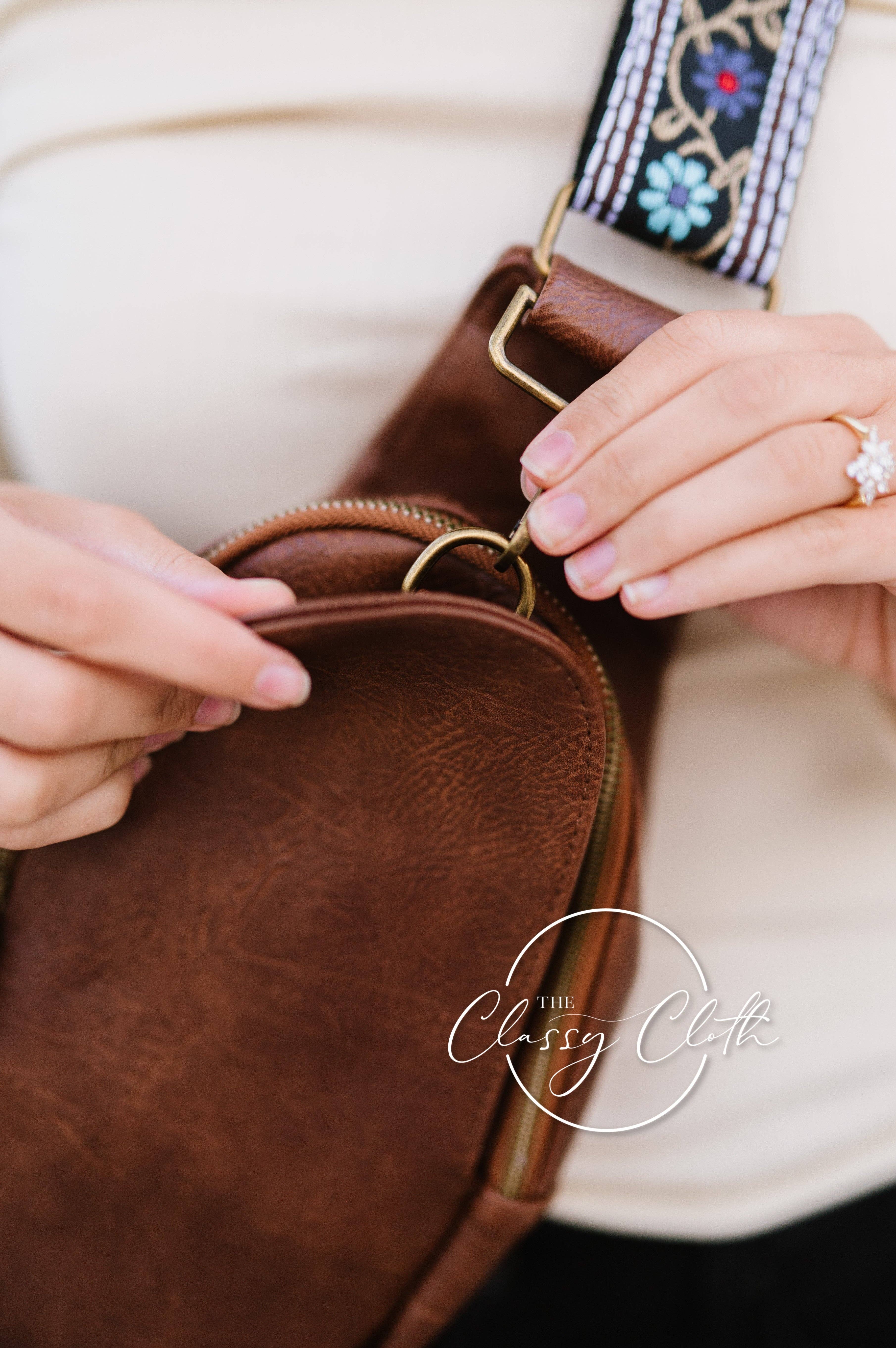 The Classy Cloth WS - Vendita all'ingrosso Borsa a tracolla - Donna - Borsa a tracolla Sarah - Black Boho RTS4