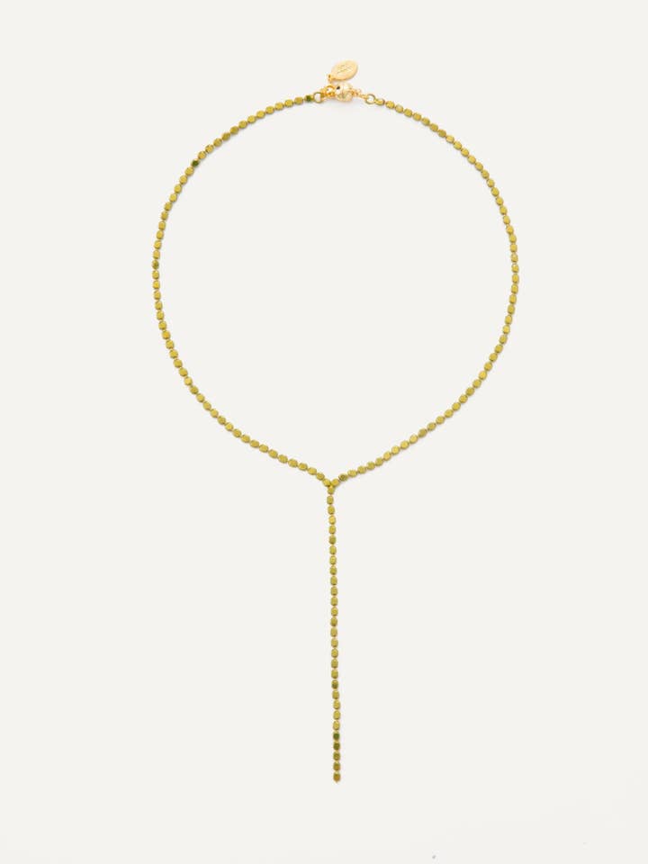 Collana Billie - Oliva per la vendita all'ingrosso da parte di Melania Clara