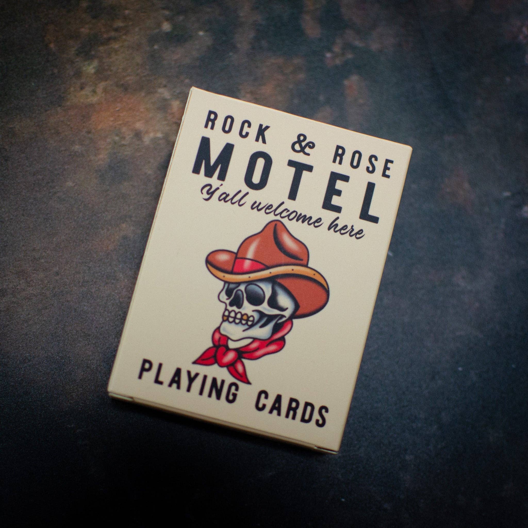 Rock And Rose Motel - Wholesale Playing Cards - Rock And Rose Motel Playing Cards