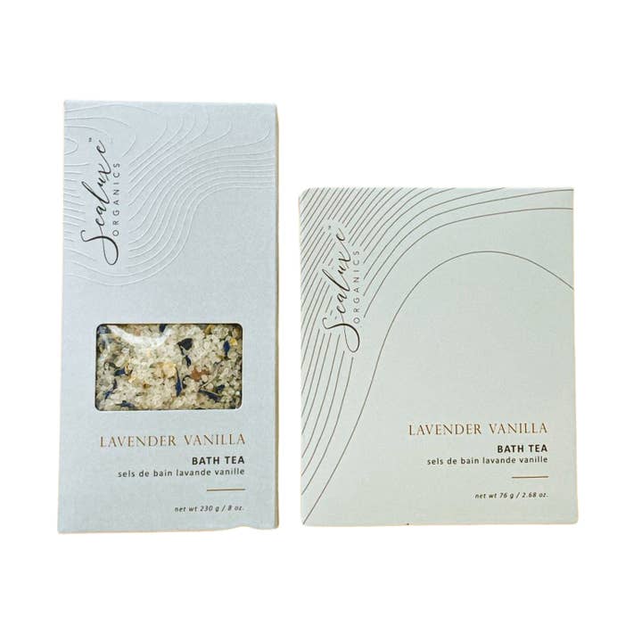 Lavender Vanilla Bath Tea for wholesale by Sealuxe