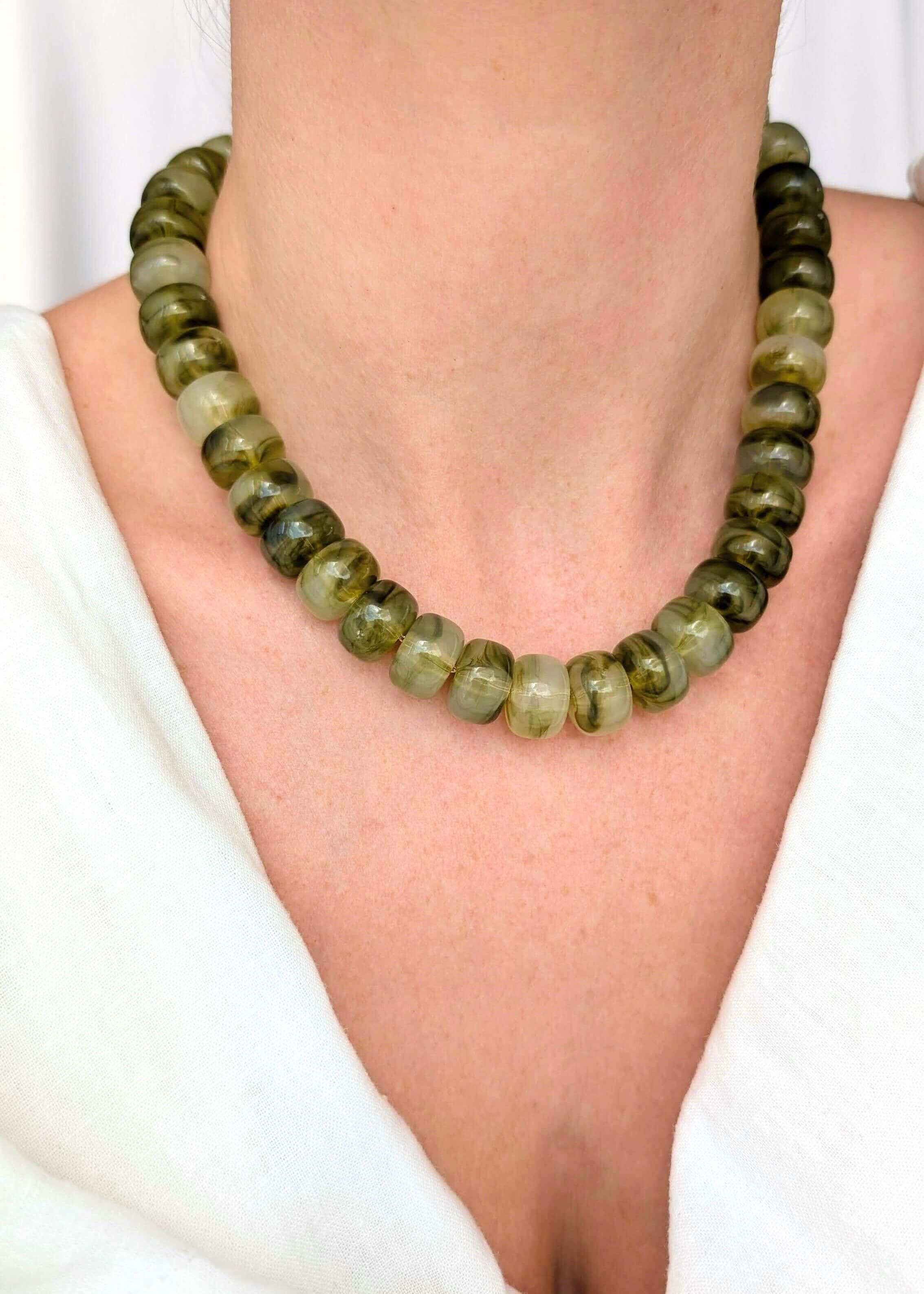 L'Atelier d'Artémis - Wholesale Beaded/Pearl Necklace - CLAUDIA necklace6