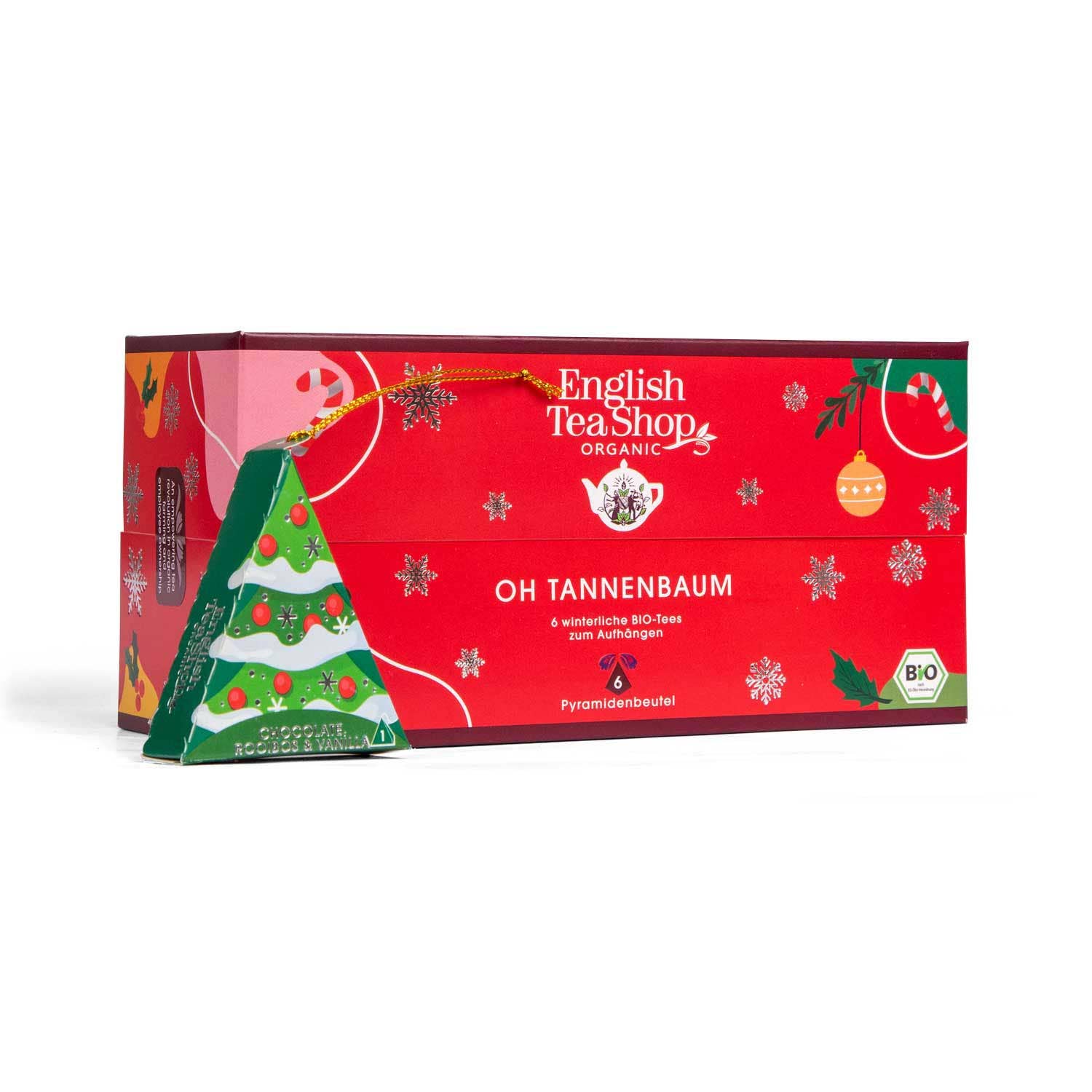 Royal Nature GmbH & Co. KG - Wholesale Tea Bags - ETS - Winter Tea Gift "Oh Christmas Tree", ORGANIC, 6 Pyramid Bags1