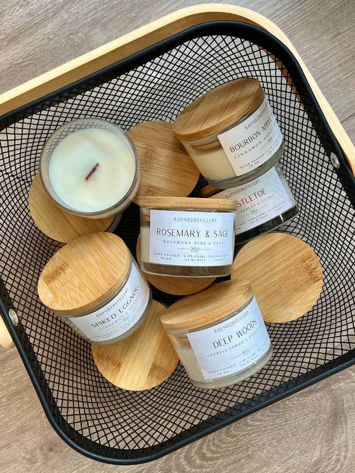 The Birch Vessel - Coconut Soy Wax Candle for wholesale by Rayne Refillery