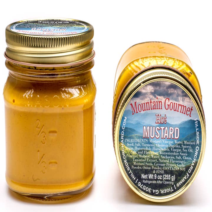 Hot Horseradish Mustard for wholesale by Hillside Orchard Farms