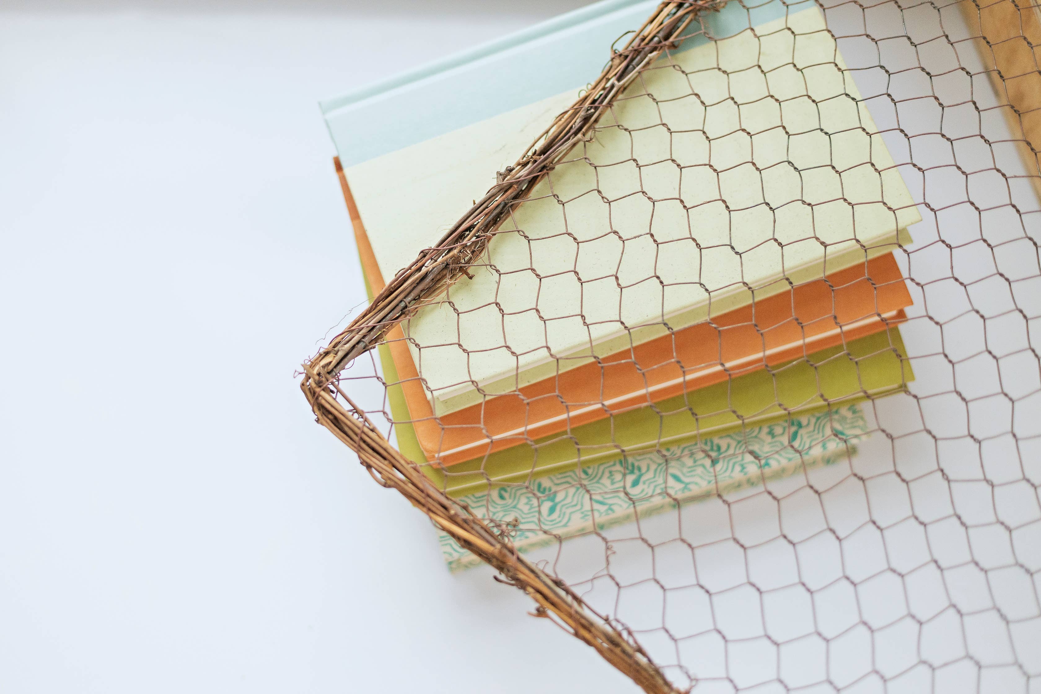 Oh You're Lovely - Wholesale Wreath - 14" Grapevine Square Wreath Chicken Wire Center | Set of 35