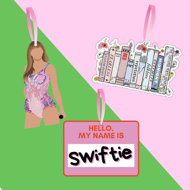 Aspen Lane - Wholesale Ornament - Taylor Swift Holiday Christmas Ornament | 3+ designs2