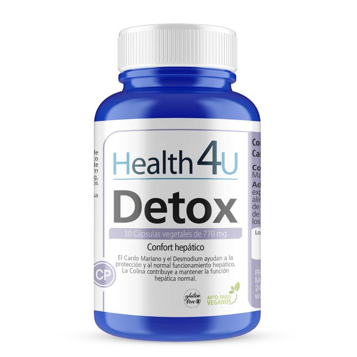H4U Detox 30 vegetable capsules for wholesale by Pridahofarma