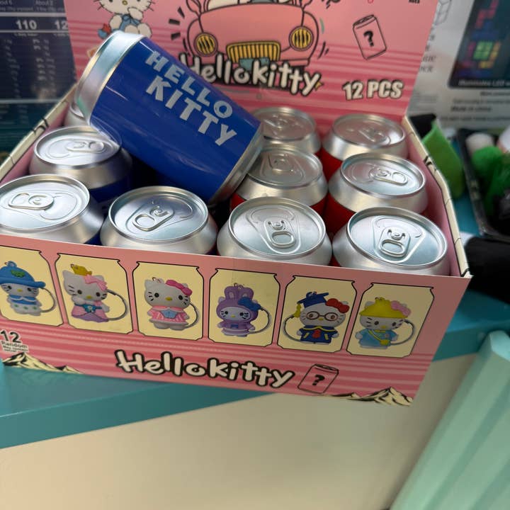 Hello Kitty Style Keychain with Mystery Card – Cute Collecti for wholesale by Think Sweet