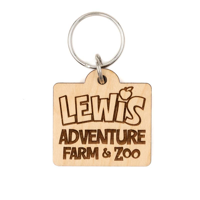 Steamer Lane Design - Wholesale Keychain - Unisex - Custom Wood Keychains2