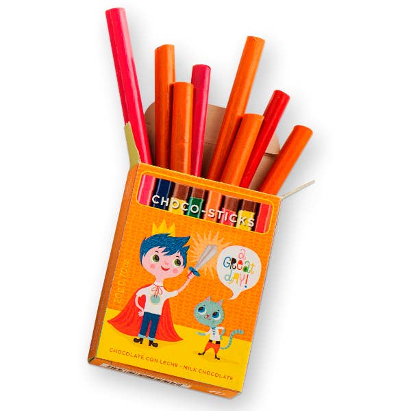 ADG Diffusion - Wholesale Chocolate - BOX OF 8 CHOCOLATE PENCILS - Box of 45 boxes3