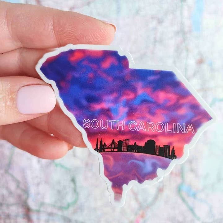 Südcarolina-Staatsaufkleber für den Großhandel von MADE BY DEE MARIE LLC