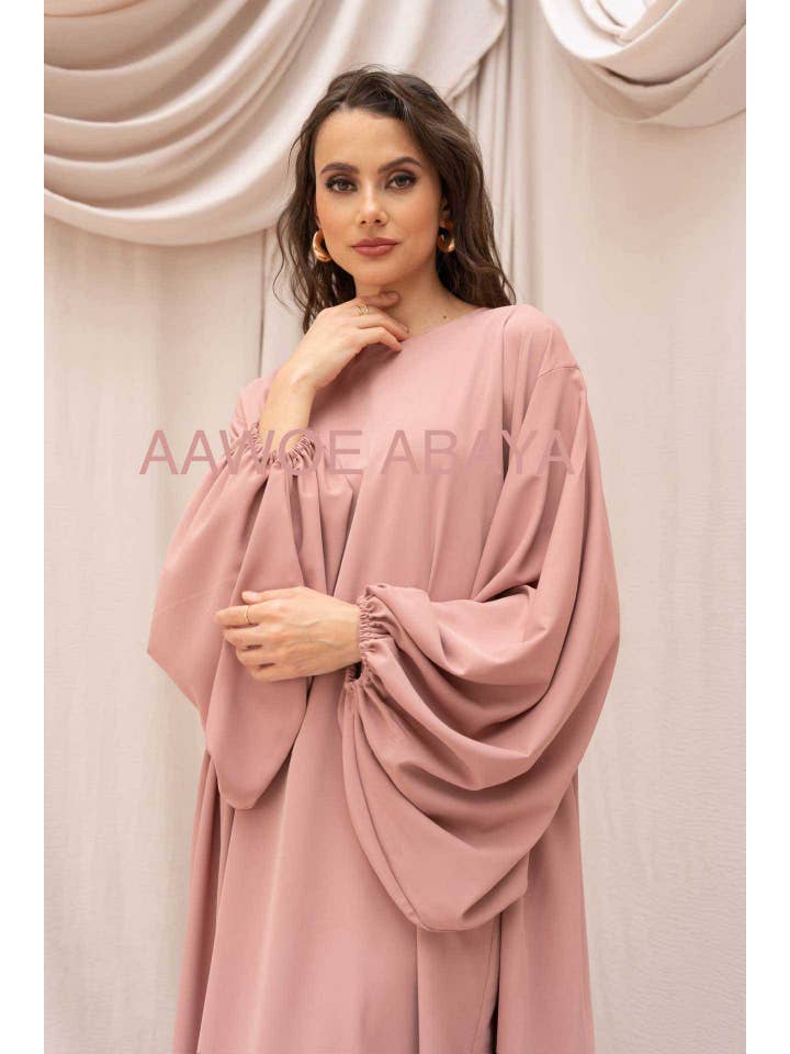 Aawoe Abaya - Wholesale Dress - Women's - Elegant Abaya Dress - 2466-ROB51