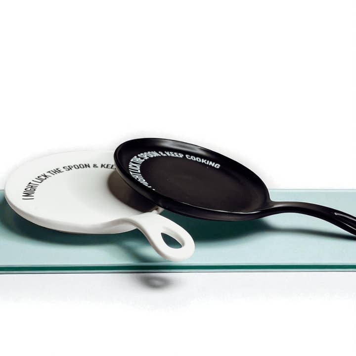 Gia Roma - Wholesale Spoon Rest - Kitchen Decor, Handmade Ceramic Spoon Rests + Wood Spoon Set4