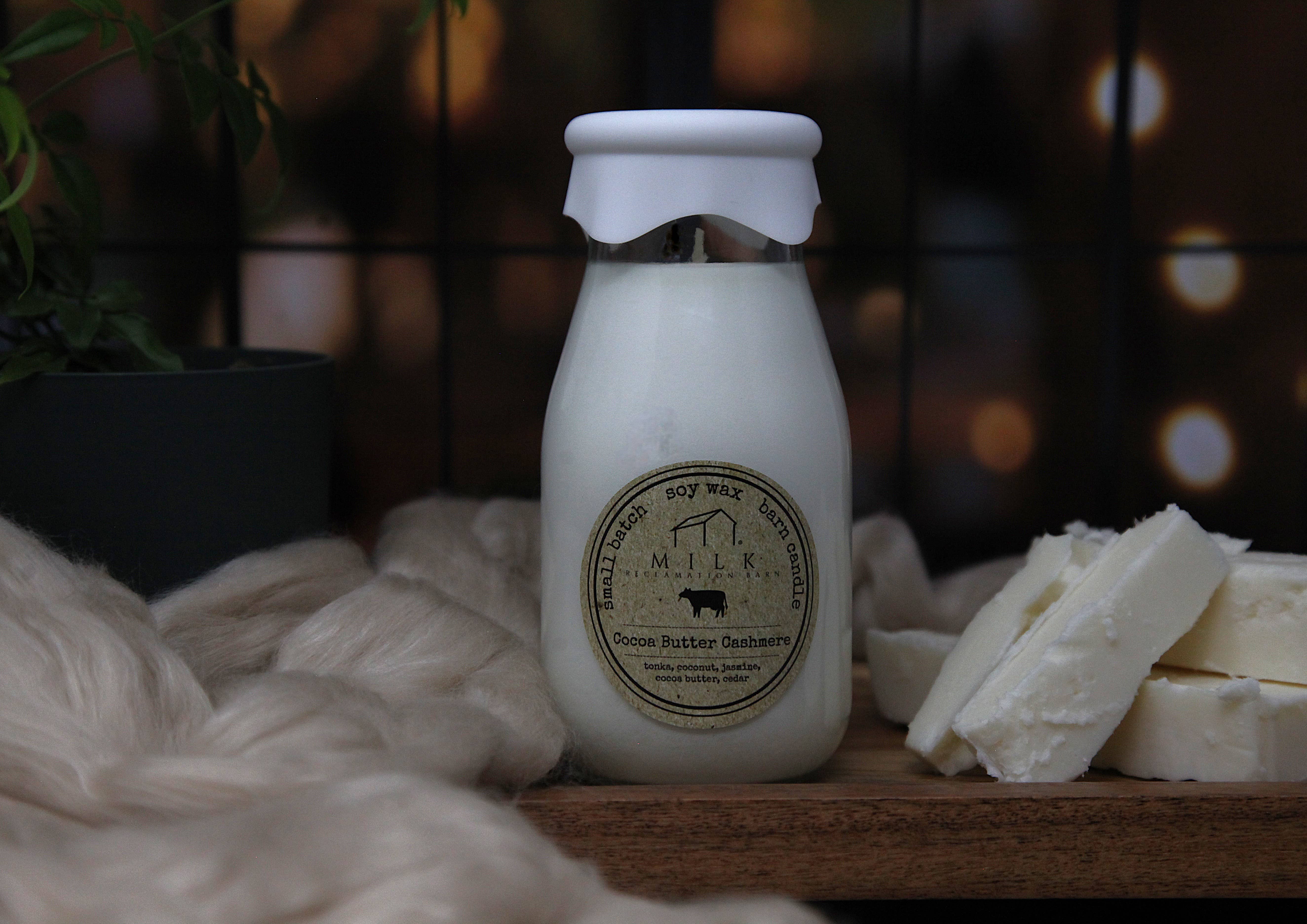 Milk Reclamation Barn - Wholesale Jar/Filled Candle - Milk Bottle Candle 13 oz69