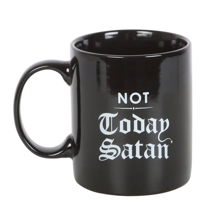 Something Different Wholesale - Wholesale Coffee Mug - Gothic Not Today Satan Mug1