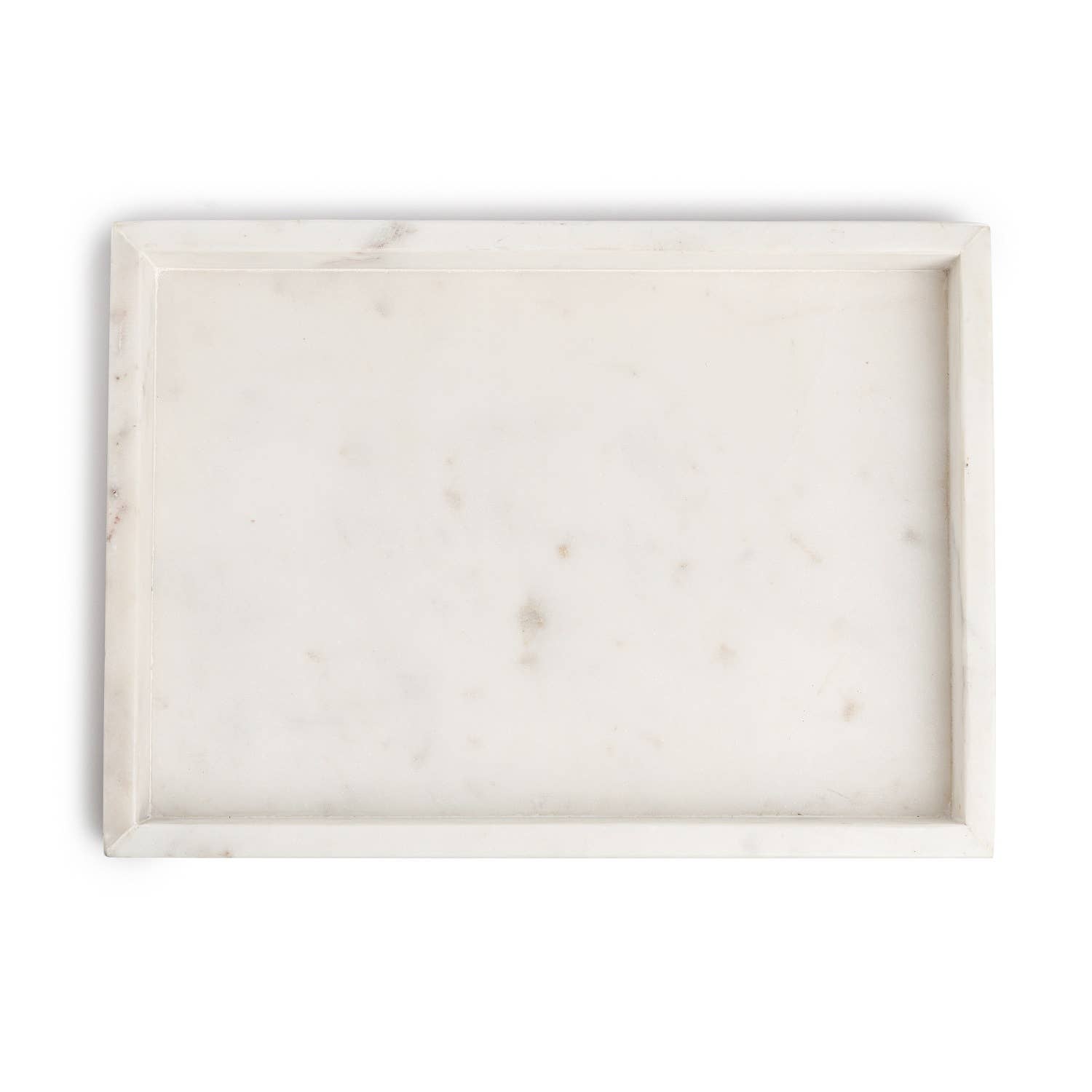 BIDKhome - Wholesale Decorative Tray - Marble Tank Tray 18x12" Opal White
