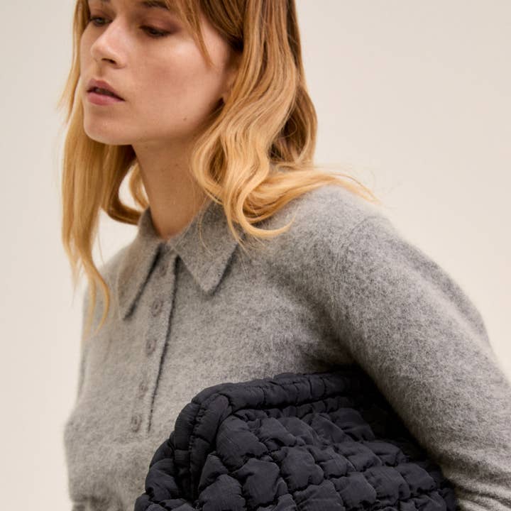 ESTRELLA BIG CLUTCH BAG BLACK - N64 for wholesale by NALI'