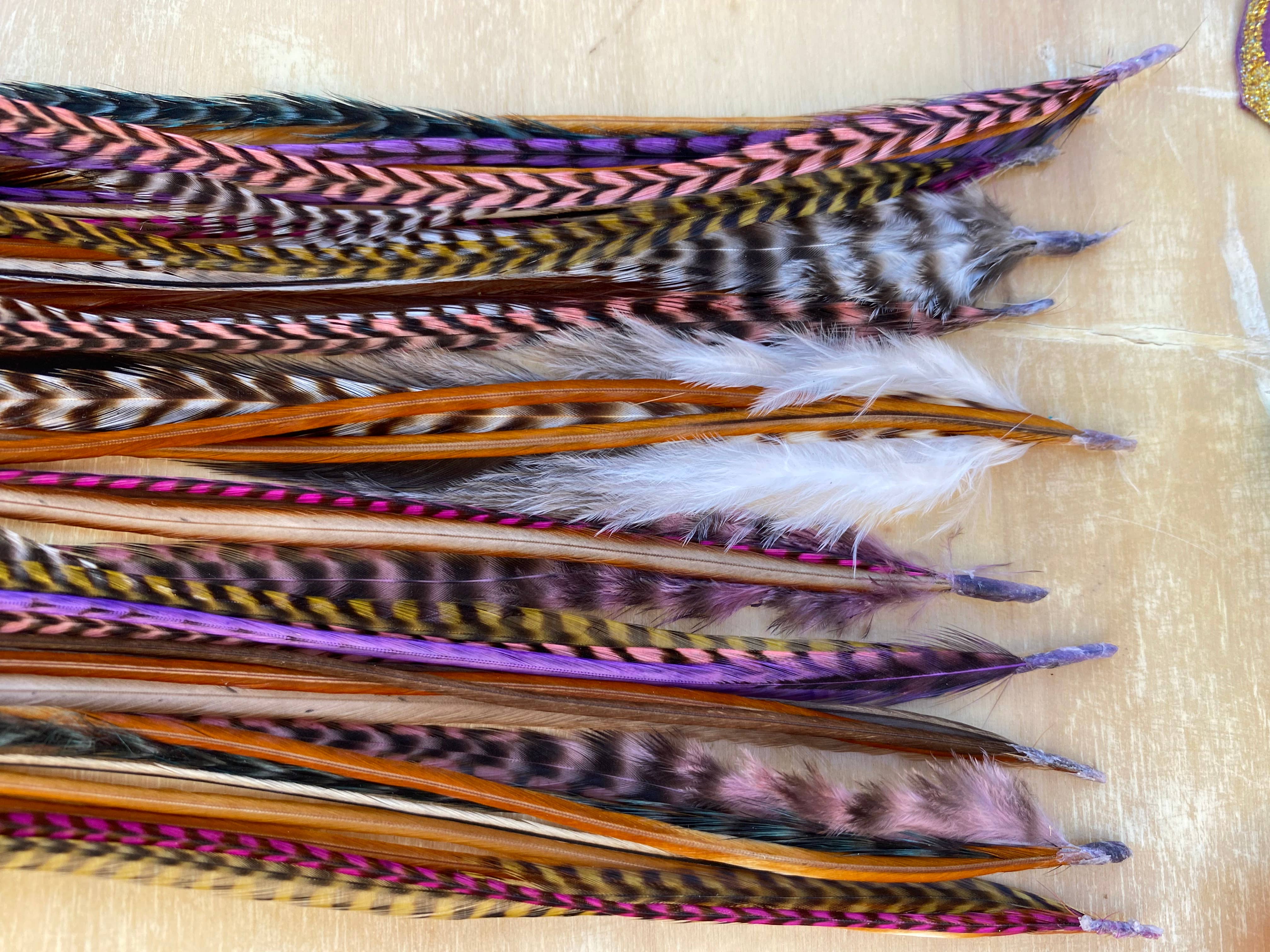 Sea Gypsy Designs - Wholesale Hair Extensions - FEATHER HAIR EXTENSION KIT (BEST SELLER) 🌼 boho hair 6