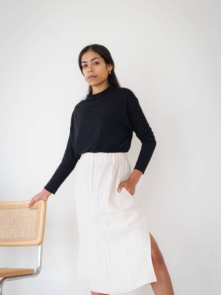 Koto Skirt | The Yoko Capsule for wholesale by Two Days Off