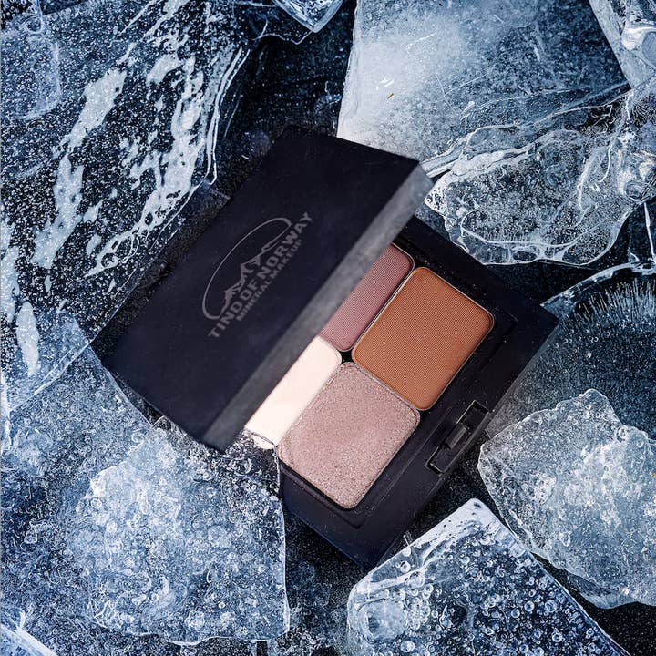 Tind of Norway - Venta al por mayor Paleta de sombras de ojos - Caja de paleta magnética para recargas de sombra de ojos/maquillaje nórdico