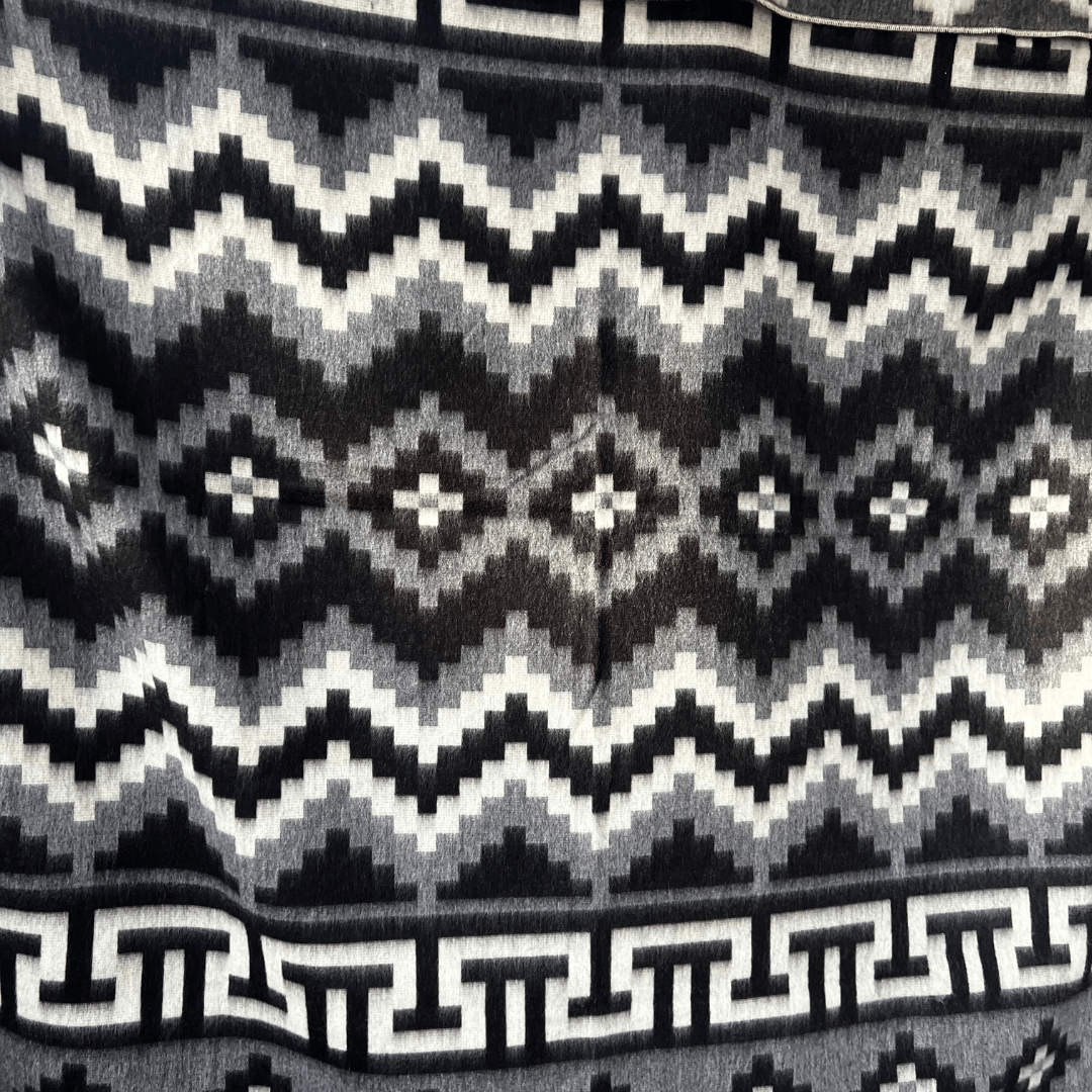 Meraki Movement - Wholesale Bedding Blanket - 50 Shades of Grey Large Alpaca Blanket4