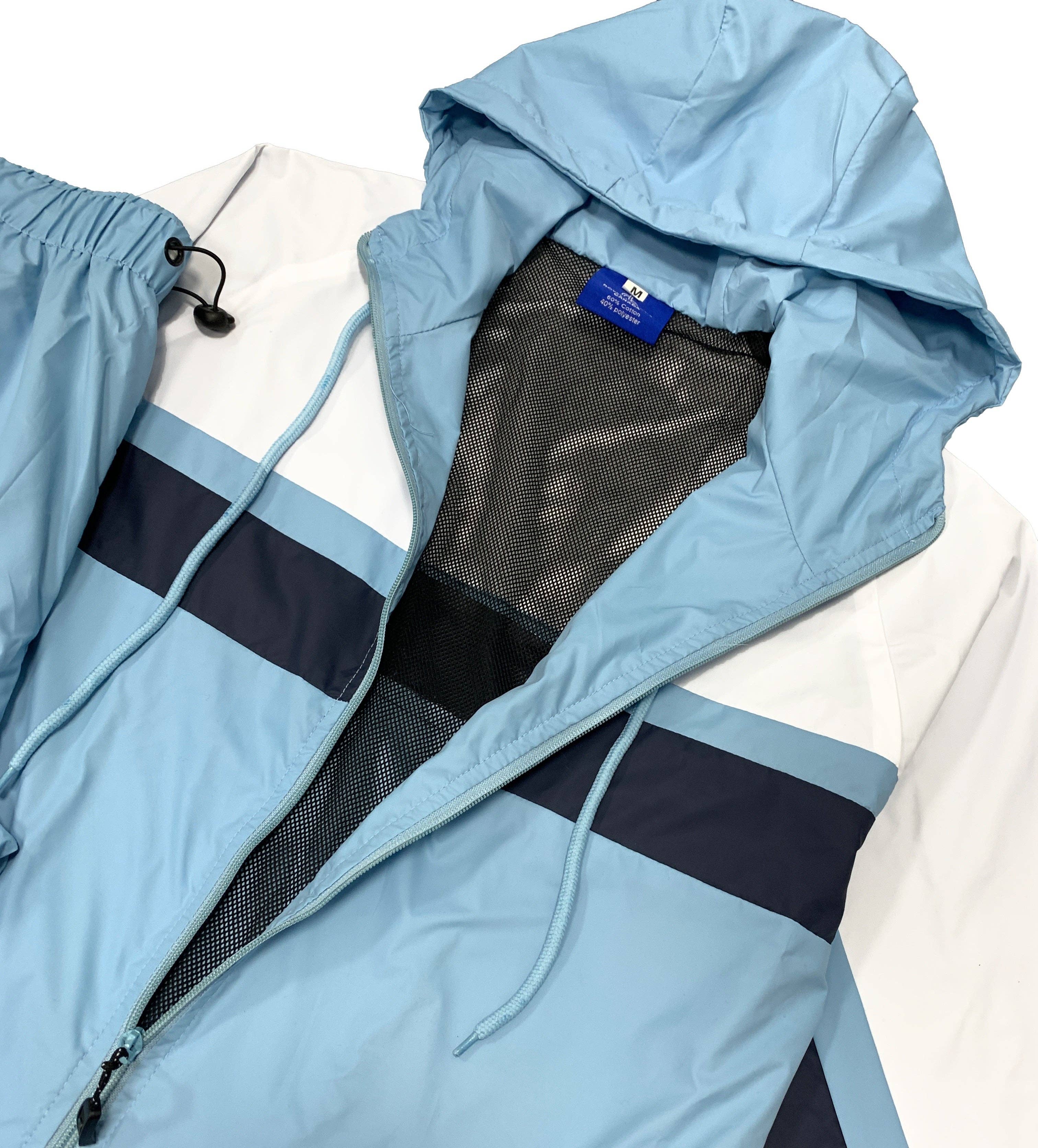 Royal Threads – Großhandel Trainingsanzug – Herren – Herren Active 2-teiliges Ridge Windbreaker Trainingsanzug im 90er-Stil, Größe M4