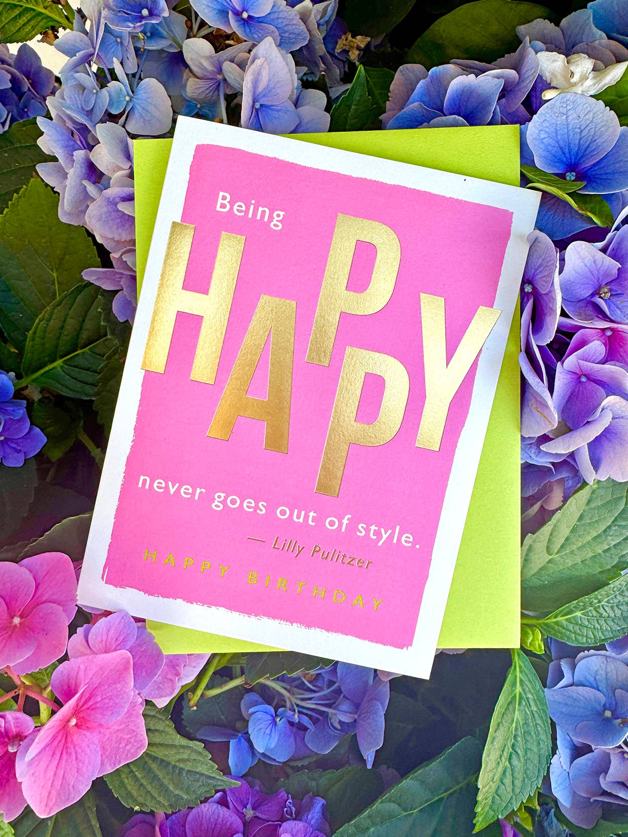 J.Falkner Cards - Wholesale Birthday Card - Lilly Pulitzer Happy Birthday3