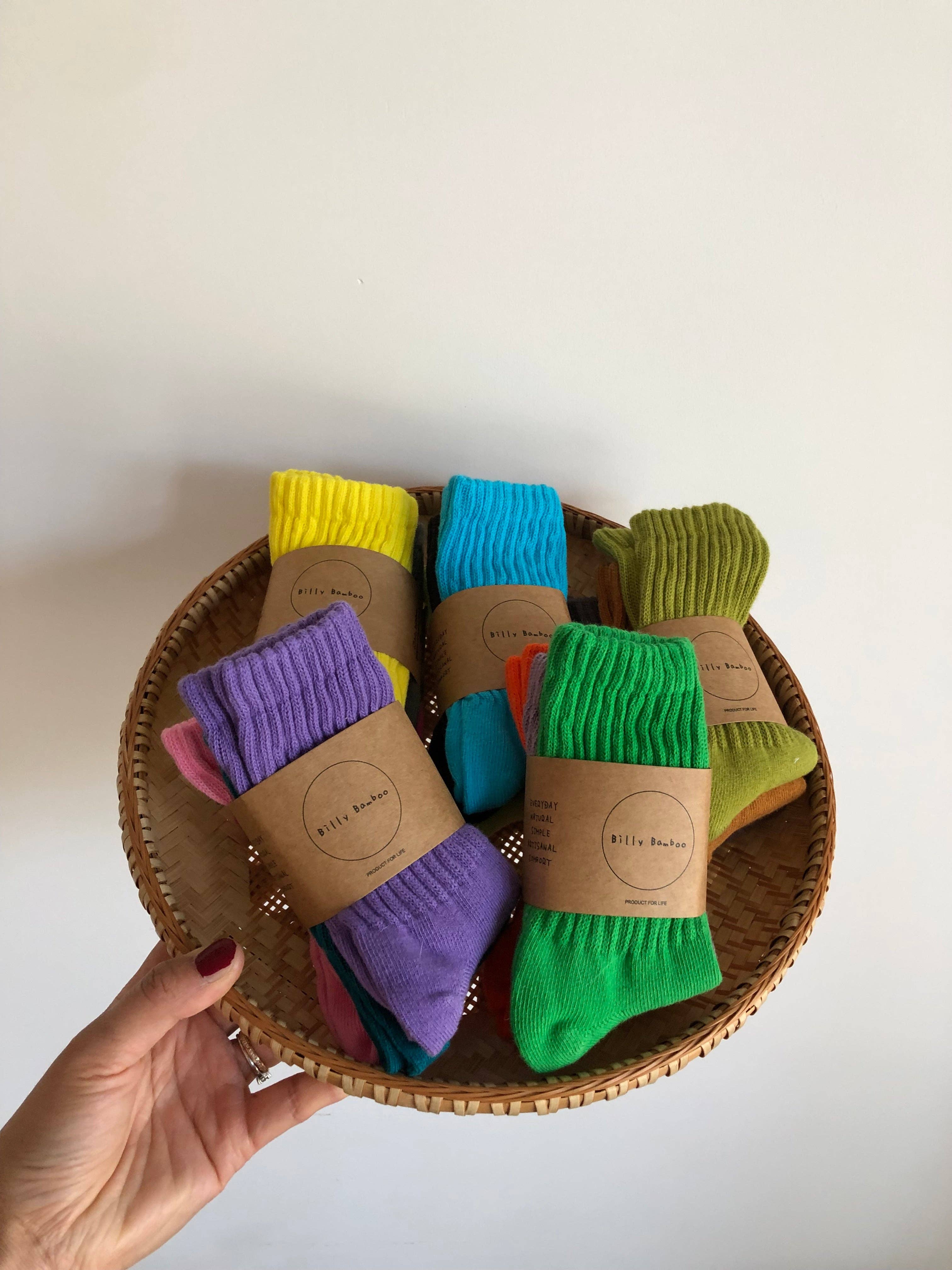 Billy Bamboo - Wholesale Socks - Kids - TODDLER COLOR SOCK - pack of 3 ( end of November )30