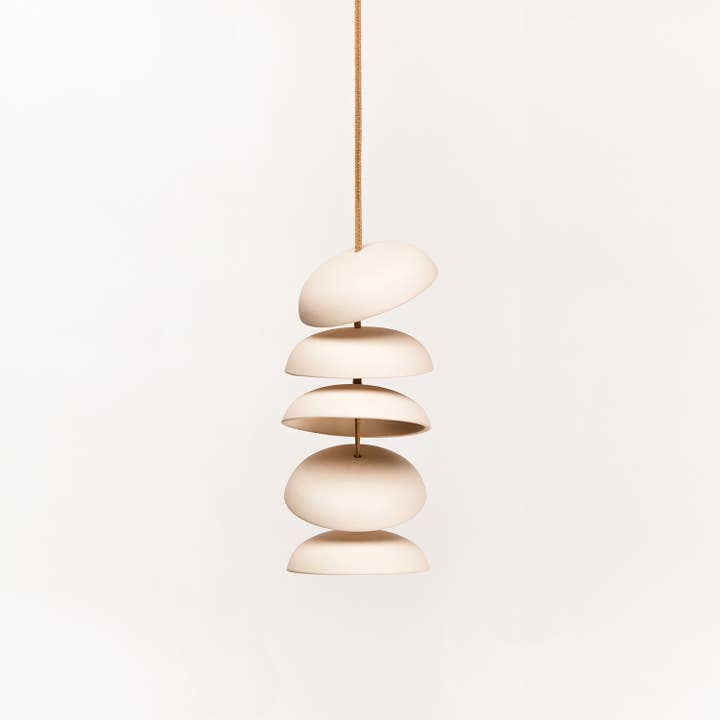 Pigeon Toe Ceramics & Home Textiles - Wholesale DIY Craft Kit - DIY Ceramic Wind Chime Kit