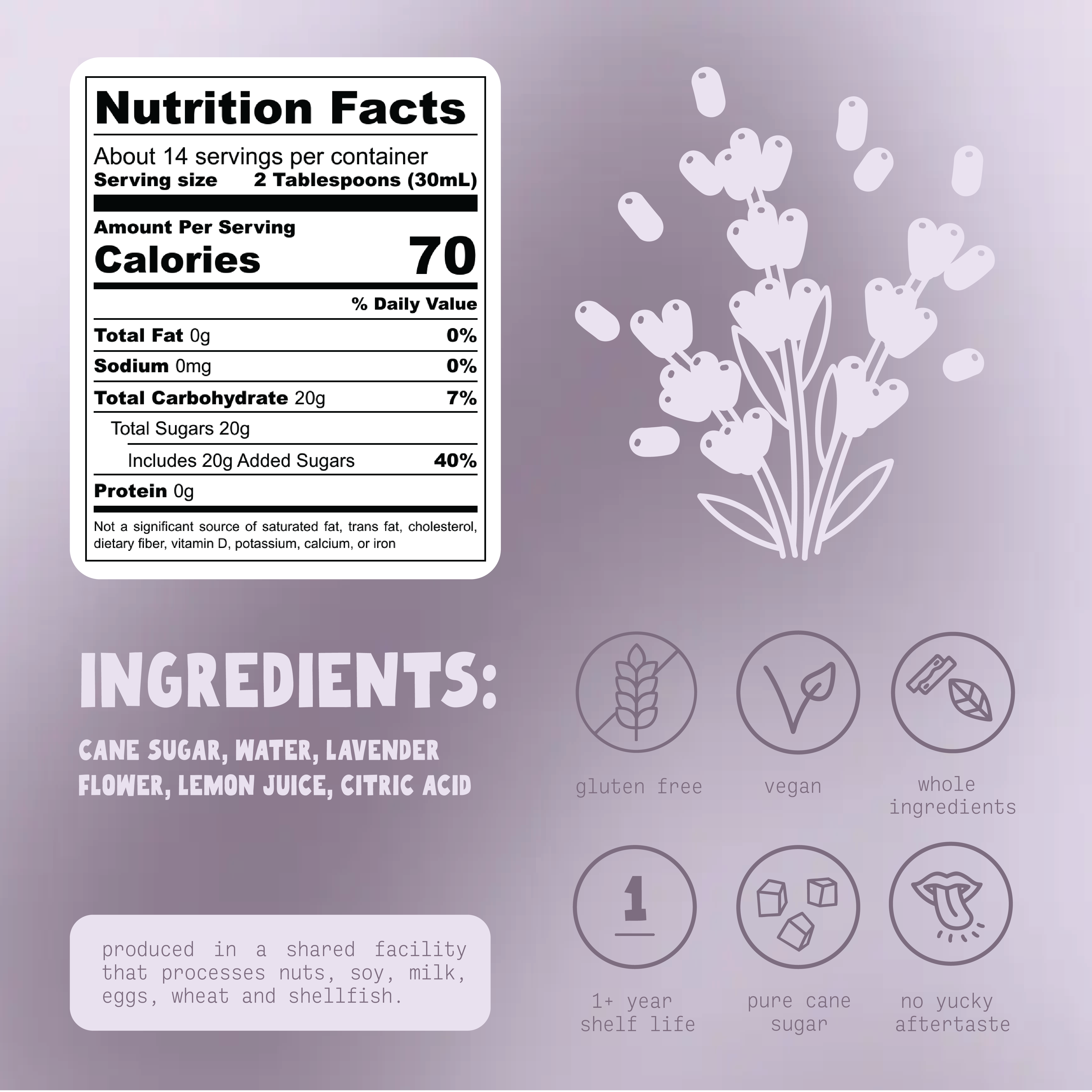 surrup. - Wholesale Flavored Syrup - french lavender2