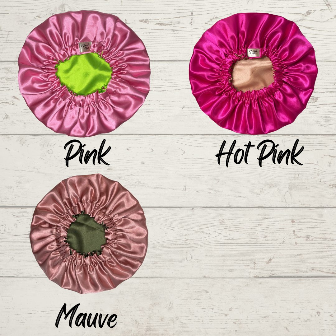 Buli Life – Großhandel Schlafhaube/Bonnet – Damen – Wendbare Satin-Bonnet6