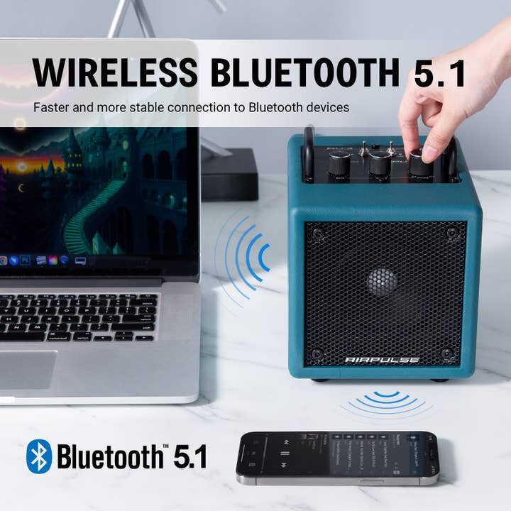 Sixale - Wholesale Speakers - Airpulse AU4 Bluetooth Speaker
